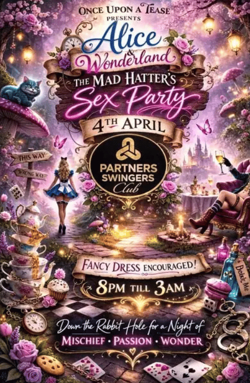 Alice in Wonderland: The Mad Hatter’s Sex Party