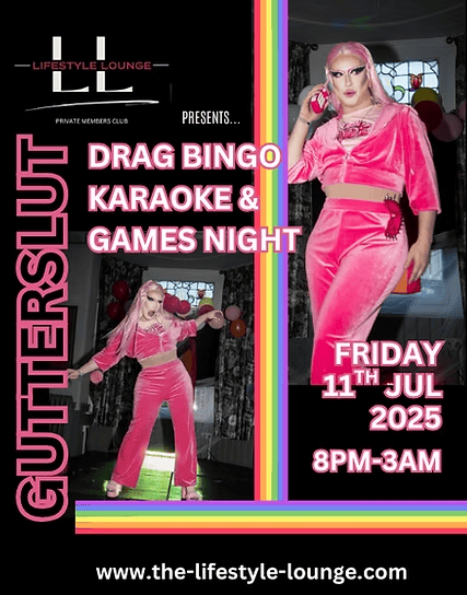 Drag Bingo, Karaoke & Games – Hosted by GUTTERSLUT