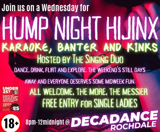 HUMP NIGHT HIJINX