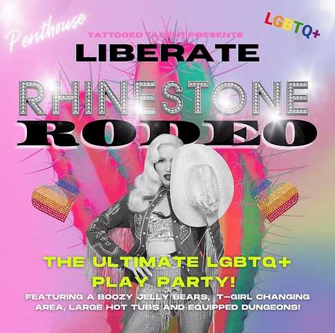 LIBERATE – Rhinestone Rodeo | The Ultimate LGBTQ+ Play Party