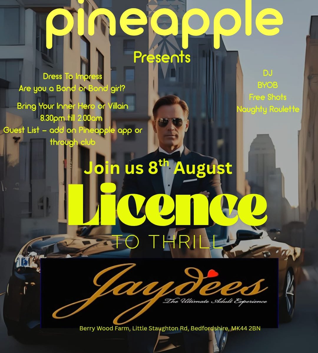 Pinneapple App Presents Licence To Thrill