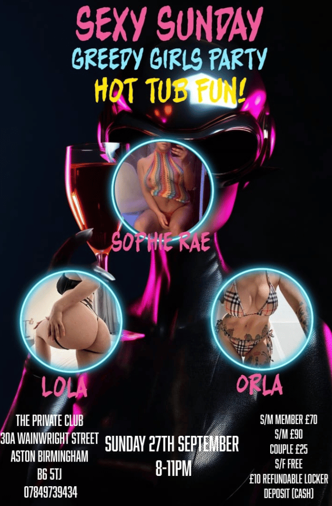 Greedy Girls Party