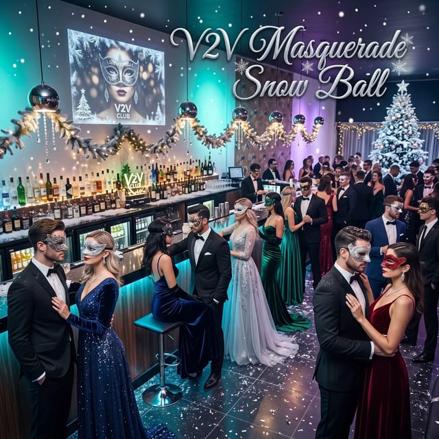 V2V Masquerade Snow Ball